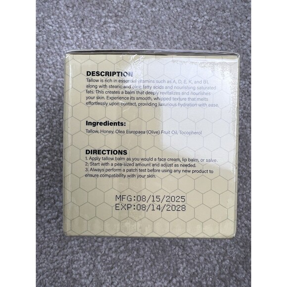 Lopeie Whipped Tallow Honey Balm Skincare Moisturizing Face & Body  ~New In Box - Picture 3 of 4